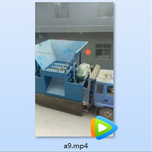 鐵屑撕碎機(jī)發(fā)往洛陽